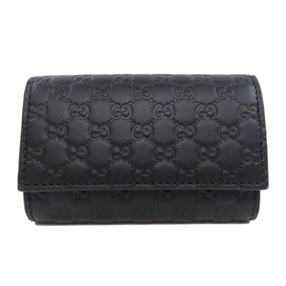 Gucci Key Case Black Leather Wallet (Pre-Owned) - Picture 11 of 11